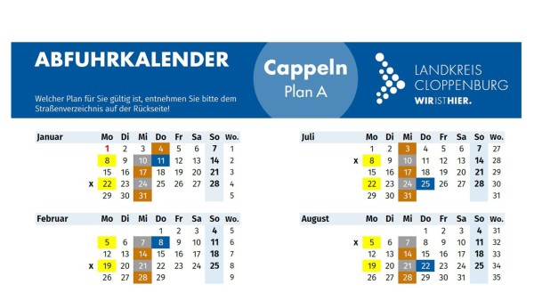 Abfuhrplan