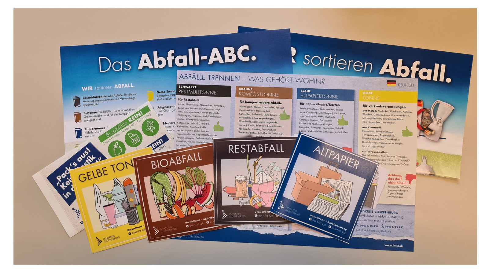 Richtig entsorgen - so geht&acute;s